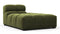 Tufty - Tufty Module, Right Chaise, Armless, Thyme Luxe Velvet