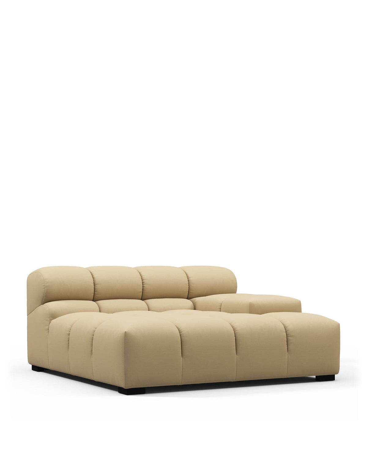 Tufty Outdoor Module, Deep Large Right Arm, Latte Performance Weave ...