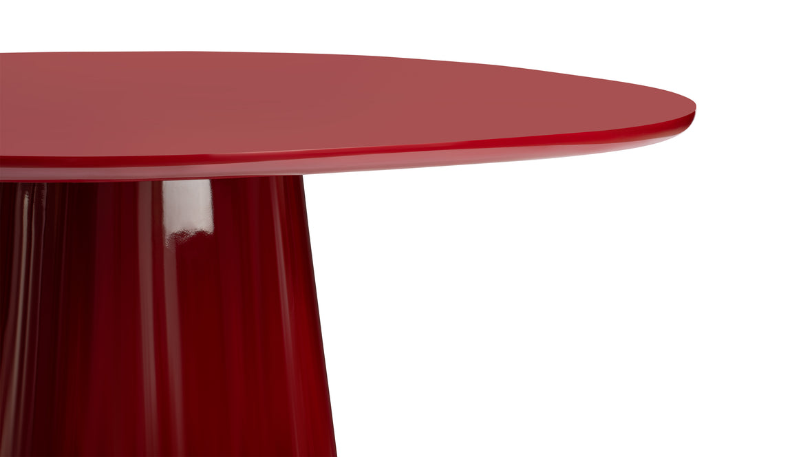 Omega - Omega Dining Table, Garnet Gloss