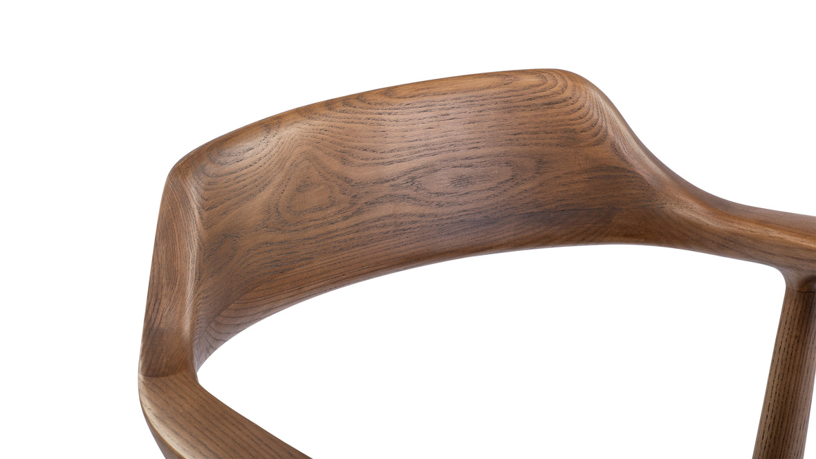 Hiroshima - Hiroshima Armchair, Walnut Stain