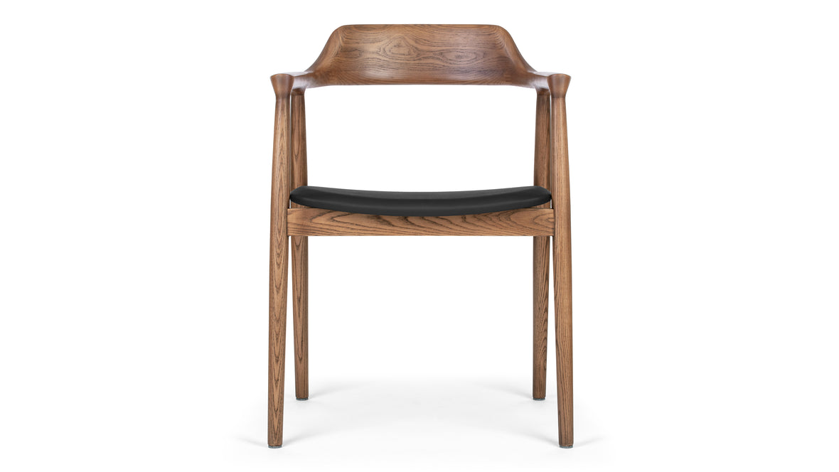 Hiroshima - Hiroshima Armchair, Walnut Stain