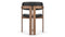 Pamplona - Pamplona Chair, Black and Walnut Stain