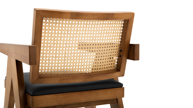 Pierre Jeanneret - Pierre Jeanneret Armchair, Walnut and Black