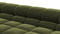 Tufty - Tufty Sectional, Large Right Corner, Thyme Luxe Velvet