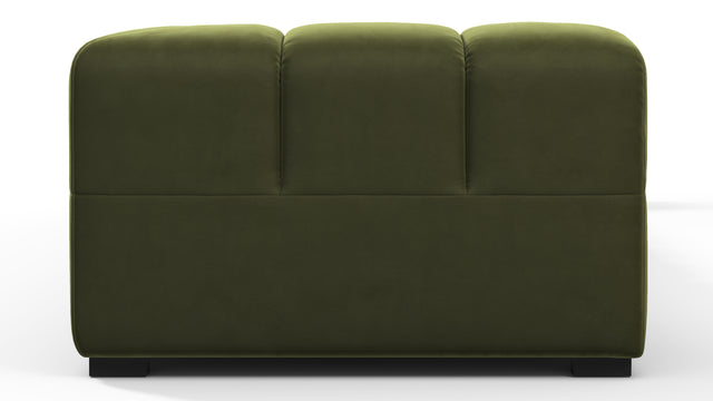 Tufty - Tufty Sectional, Large, Right Chaise, Thyme Luxe Velvet