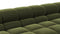 Tufty - Tufty Sectional, U Shape, Thyme Luxe Velvet