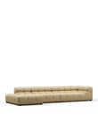 Tufty Outdoor Sectional, Large, Left Chaise | FINAL SALE