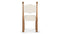 Boheme - Boheme Side Chair, Cream Teddy Sherpa and Walnut Stain