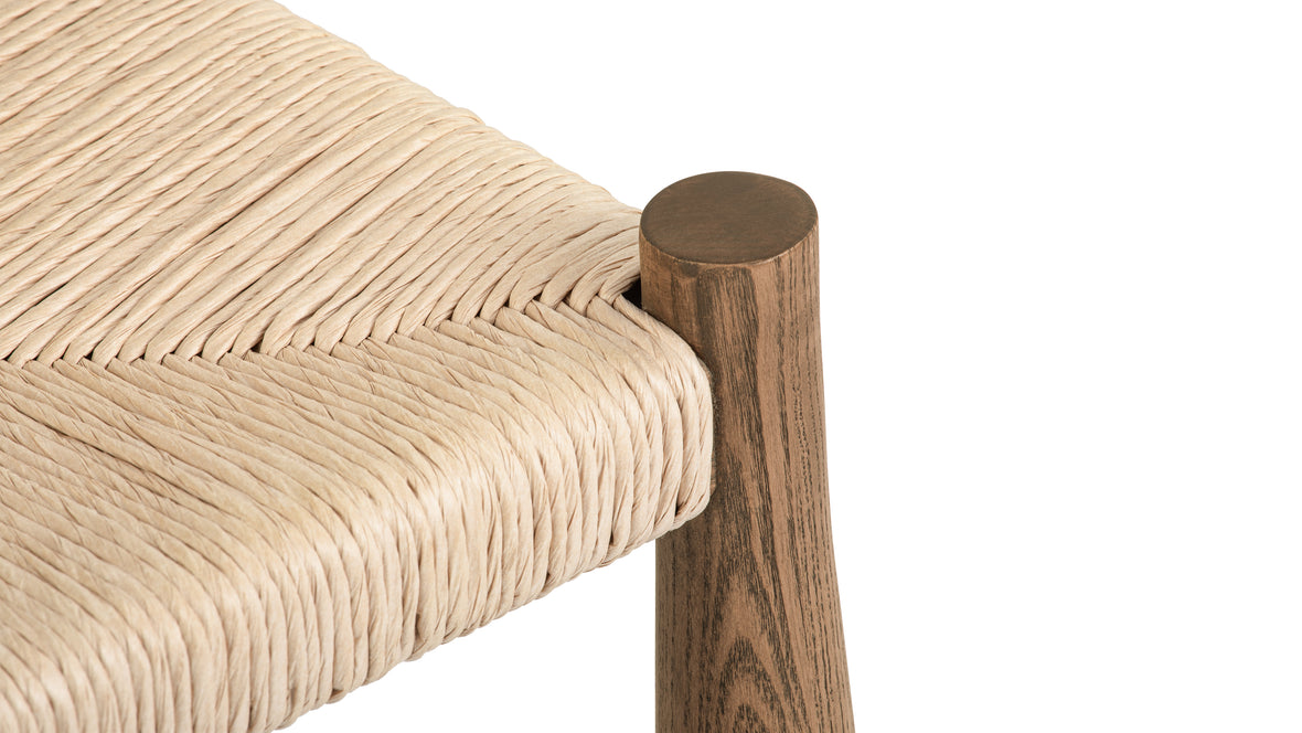 Toscanolla - Toscanolla Chair, Paper Cord and Walnut Stain