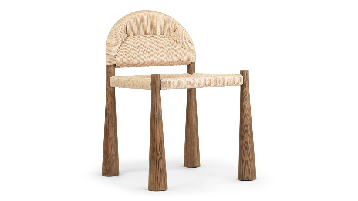 Toscanolla - Toscanolla Chair, Paper Cord and Walnut Stain