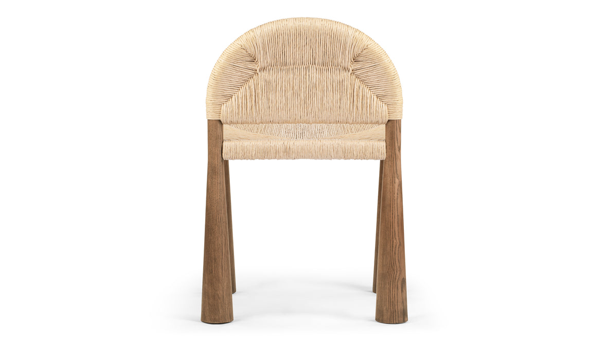Toscanolla - Toscanolla Chair, Paper Cord and Walnut Stain