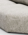 Sectionals On the Rocks Sofa, Five Seater, Dove Textured Chenille