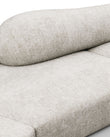 Sectionals On the Rocks Sofa, Left Corner, Dove Textured Chenille