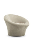 Lounge Chairs Mushroom Chair, Beige Gray Chenille