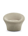 Lounge Chairs Mushroom Chair, Beige Gray Chenille
