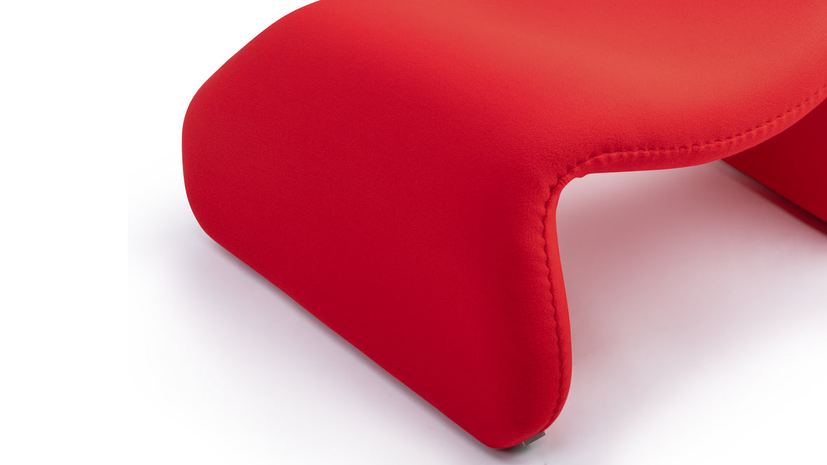 Djinn - Djinn Chair, Scarlet Wool