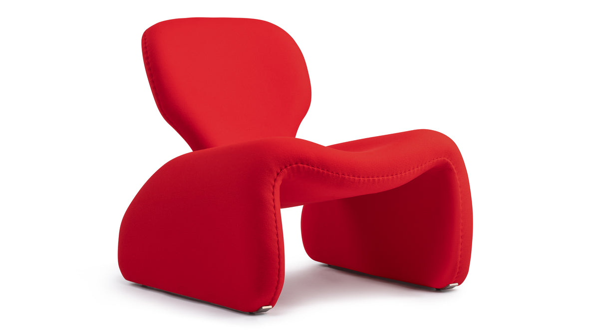 Djinn - Djinn Chair, Scarlet Wool