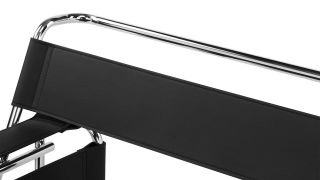 Stanley - Stanley Chair, Black Leather