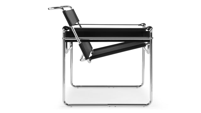 Stanley - Stanley Chair, Black Leather