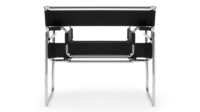 Stanley - Stanley Chair, Black Leather