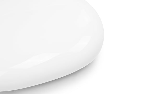 Rokku - Rokku Indoor/Outdoor Pouf, White