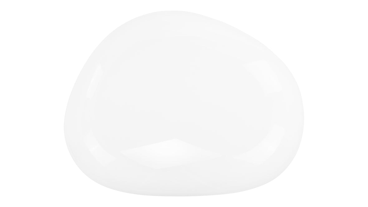 Rokku - Rokku Indoor/Outdoor Pouf, White