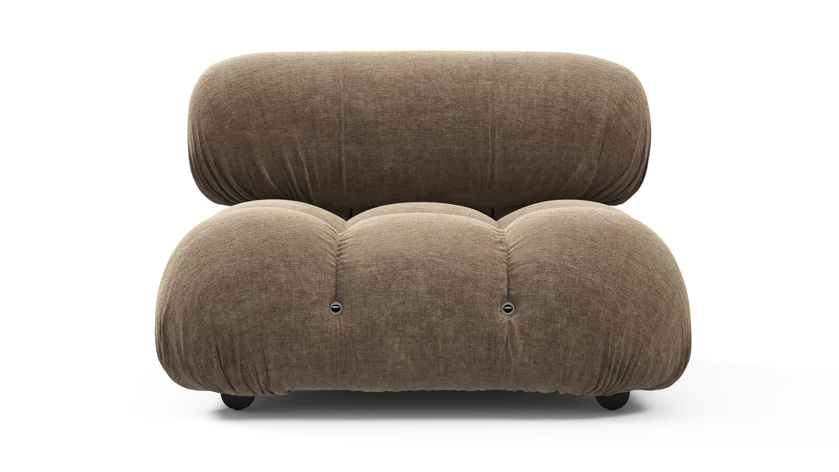 Bellini Module - Mario Bellini Module, Armless, Cappuccino Brown Chenille