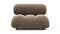 Bellini Module - Mario Bellini Module, Armless, Cappuccino Brown Chenille