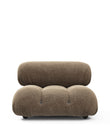 Modules Mario Bellini Module, Armless, Cappuccino Brown Chenille