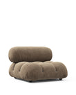 Modules Mario Bellini Module, Armless, Cappuccino Brown Chenille