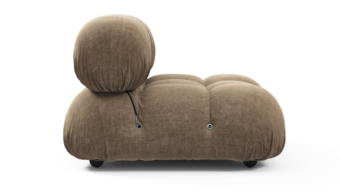 Bellini Module - Mario Bellini Module, Armless, Cappuccino Brown Chenille