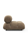 Modules Mario Bellini Module, Armless, Cappuccino Brown Chenille