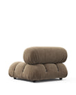 Modules Mario Bellini Module, Armless, Cappuccino Brown Chenille