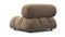 Bellini Module - Mario Bellini Module, Armless, Cappuccino Brown Chenille