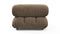 Bellini Module - Mario Bellini Module, Armless, Cappuccino Brown Chenille
