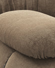 Modules Mario Bellini Module, Left Arm, Cappuccino Brown Chenille