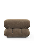 Modules Mario Bellini Module, Right Arm, Cappuccino Brown Chenille