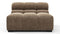 Tufty - Tufty Module, Armless, Cappuccino Brown Chenille