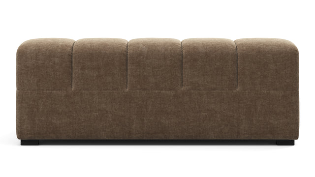 Tufty - Tufty Module, Extra Large Left Arm, Cappuccino Brown Chenille