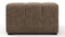 Tufty - Tufty Module, Large Left Corner, Cappuccino Brown Chenille
