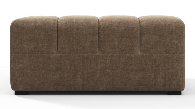 Tufty - Tufty Module, Large Left Corner, Cappuccino Brown Chenille