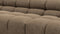 Tufty - Tufty Sectional, Extra Large Sofa, Cappuccino Brown Chenille