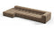 Tufty - Tufty Sectional, Large, Right Chaise, Cappuccino Brown Chenille