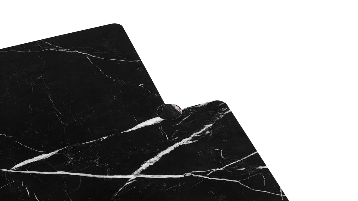 Angelo Mangiarotti - Angelo Mangiarotti Coffee Table, Nero Marquina Marble