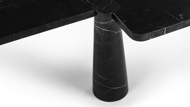 Angelo Mangiarotti - Angelo Mangiarotti Coffee Table, Nero Marquina Marble