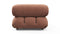 Bellini Module - Mario Bellini Module, Right Arm, Mocha Mousse Vegan Suede