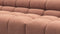 Tufty - Tufty Sectional, Extra Large Sofa, Mocha Mousse Vegan Suede
