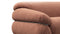 Sesann - Sesann Two Seater Sofa, Mocha Mousse Vegan Suede