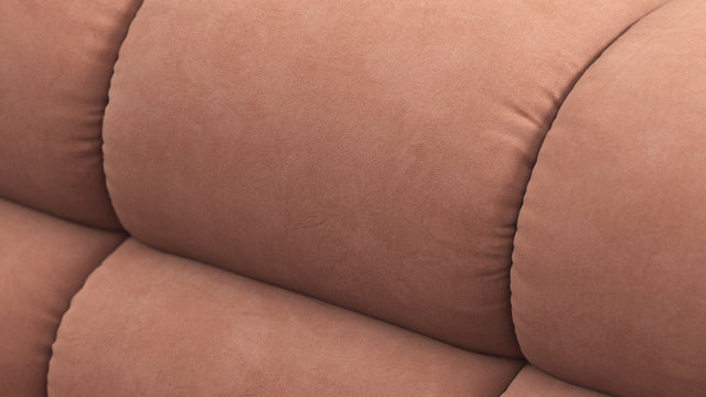 Tufty - Tufty Module, Armless, Mocha Mousse Vegan Suede