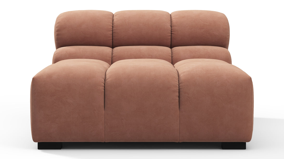 Tufty - Tufty Module, Armless, Mocha Mousse Vegan Suede